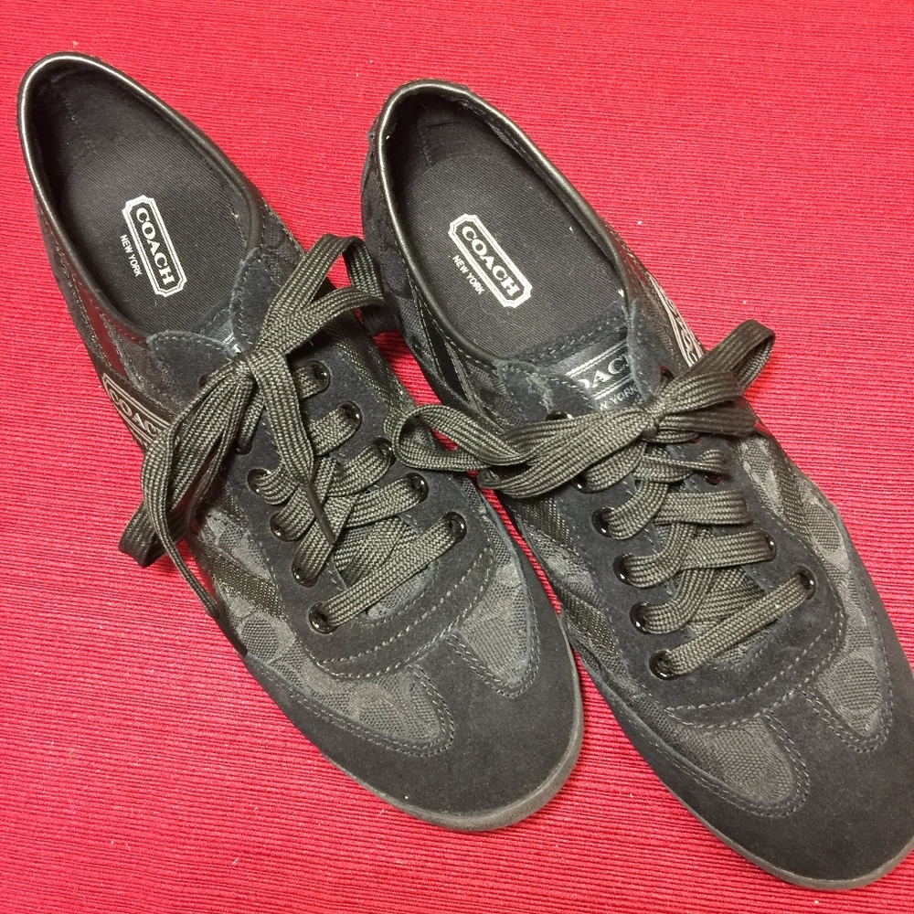 Black Coach Sneakers